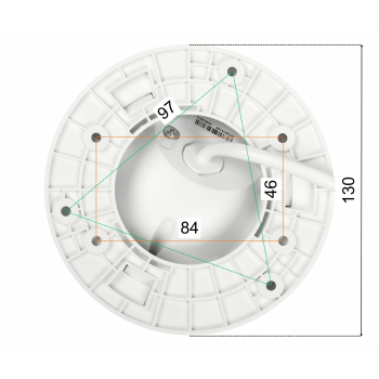 KAMERA IP DS-2CD1347G3H-LIUF/SL 2.8MM PL ColorVu 3.0 Smart Hybrid Light - 4 Mpx 2.8 mm Hikvision